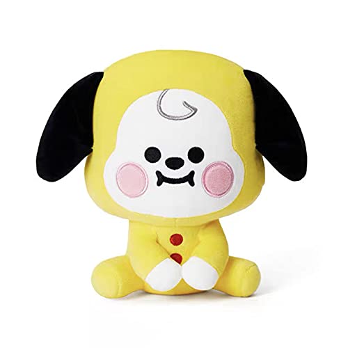 Lerion Cartoon Plush Pillow Doll for Kids, Cute Baby Series Character Stuffed Animal (Chimmy, 4.5 inch)