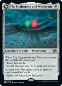 magic: the gathering - the mightstone and weakstone (238a) - the brothers' war