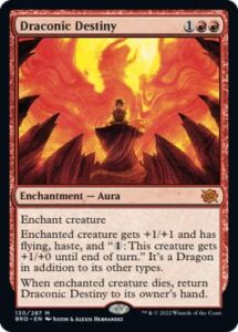 magic: the gathering - draconic destiny (130) - the brothers' war