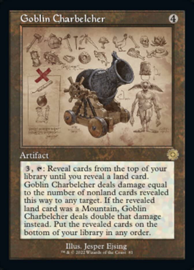 Magic: the Gathering - Goblin Charbelcher (081) - Schematic - The Brothers' War Retro Artifacts