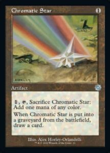 magic: the gathering - chromatic star (011) - foil - the brothers' war retro artifacts