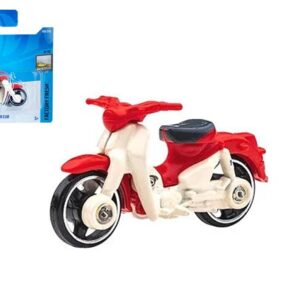 Hot Wheels 2022 - Honda Super CUB - White/Red - Factory Fresh 8/10