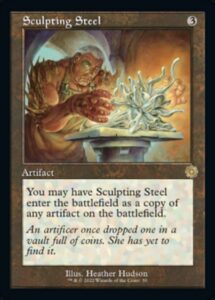 magic: the gathering - sculpting steel (050) - the brothers' war retro artifacts