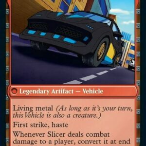 Magic: the Gathering - Slicer, Hired Muscle // Slicer, High-Speed Antagonist (006) - Transformers