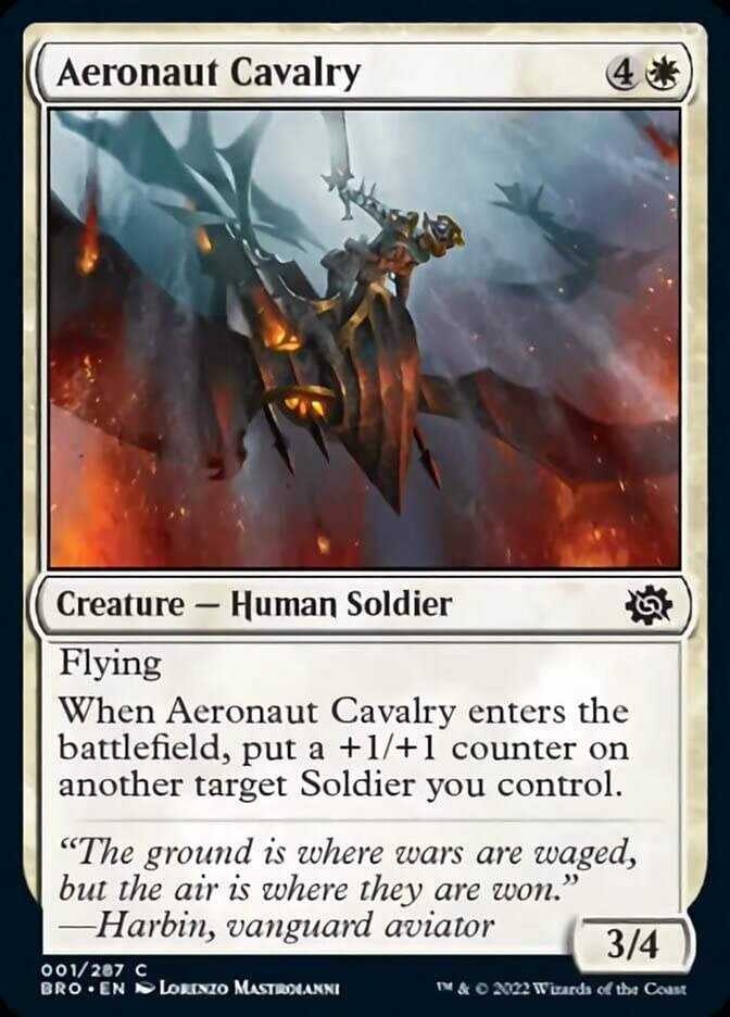 Magic: the Gathering - Aeronaut Cavalry (001) - The Brothers' War