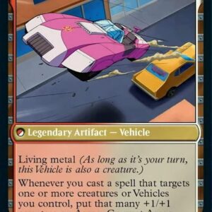 Magic The Gathering - Arcee, Sharpshooter // Arcee, Acrobatic Coupe (007) - Transformers Multicolored