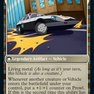 Magic: the Gathering - Prowl, Stoic Strategist // Prowl, Pursuit Vehicle (001) - Transformers