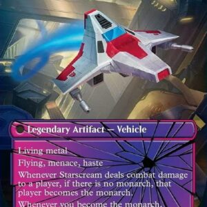 Magic The Gathering - Starscream, Power Hungry // Starscream, Seeker Leader (020) - Shattered Glass - Transformers