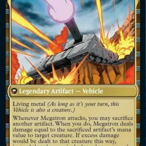 Magic: the Gathering - Megatron, Tyrant // Megatron, Destructive Force (012) - Transformers