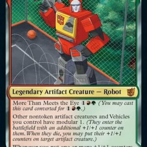 Magic: the Gathering - Blaster, Combat DJ // Blaster, Morale Booster (008) - Transformers