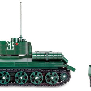 Imex Oxford T34/85 Russian Medium Tank Brick Building Set (612pc)