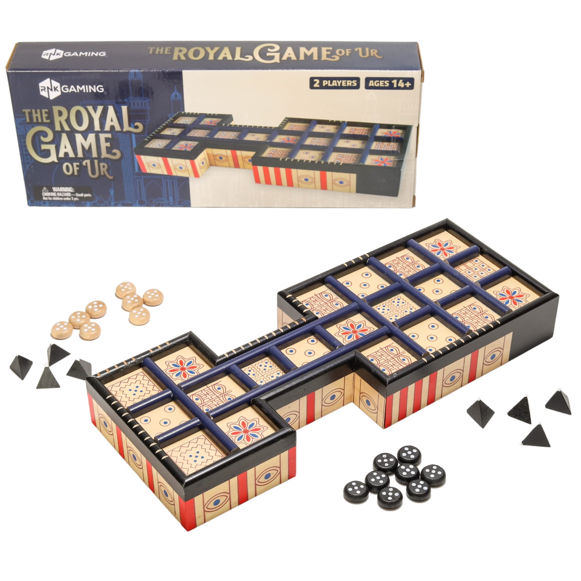 RNK Gaming The Royal Game of Ur - Ancient Board Game