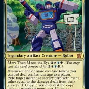 Magic: the Gathering - Soundwave, Sonic Spy // Soundwave, Superior Captain (014) - Transformers