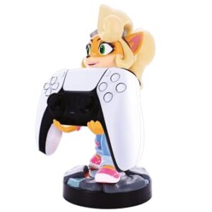 Exquisite Gaming: Crash Bandicoot 4: Coco - Original Mobile Phone & Gaming Controller Holder, Device Stand, Cable Guys, Licensed Figure