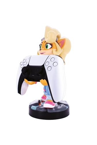 Exquisite Gaming: Crash Bandicoot 4: Coco - Original Mobile Phone & Gaming Controller Holder, Device Stand, Cable Guys, Licensed Figure