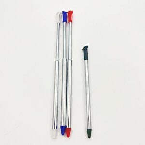 metal adjustable touch stylus pen for new 3ds 2015 small console (4pcs)