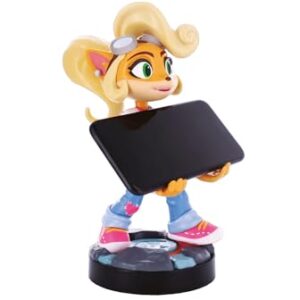 Exquisite Gaming: Crash Bandicoot 4: Coco - Original Mobile Phone & Gaming Controller Holder, Device Stand, Cable Guys, Licensed Figure