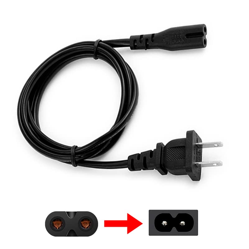 Parthcksi Power Cable Cord Plug for Xbox ONE S Slim Console Supply Charger PSU