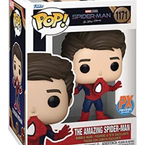 Funko Pop! Marvel: Spider-Man No Way Home - The Amazing Spider-Man Unmasked PX Vinyl Figure