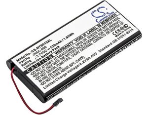 yibudt 3.7v battery replacement for switch controller hac-a-jcr-c0 hac-015 hac-a-jcl-c0 hac-016,hac-bpjpa-c0 hac-006