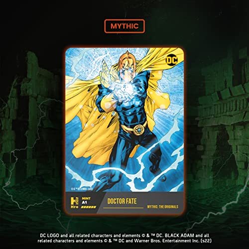 HRO DC Comics Unlock The Multiverse | Chapter 2: 8-Pack Premium Starter Box, Hybrid NFT Trading Cards, 58 Trading Cards Pack (10035891-0001)