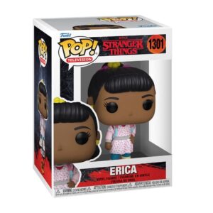 Funko Pop! TV: Stranger Things Season 4 - Erica Bundled with a Byron's Attic Pop Protector