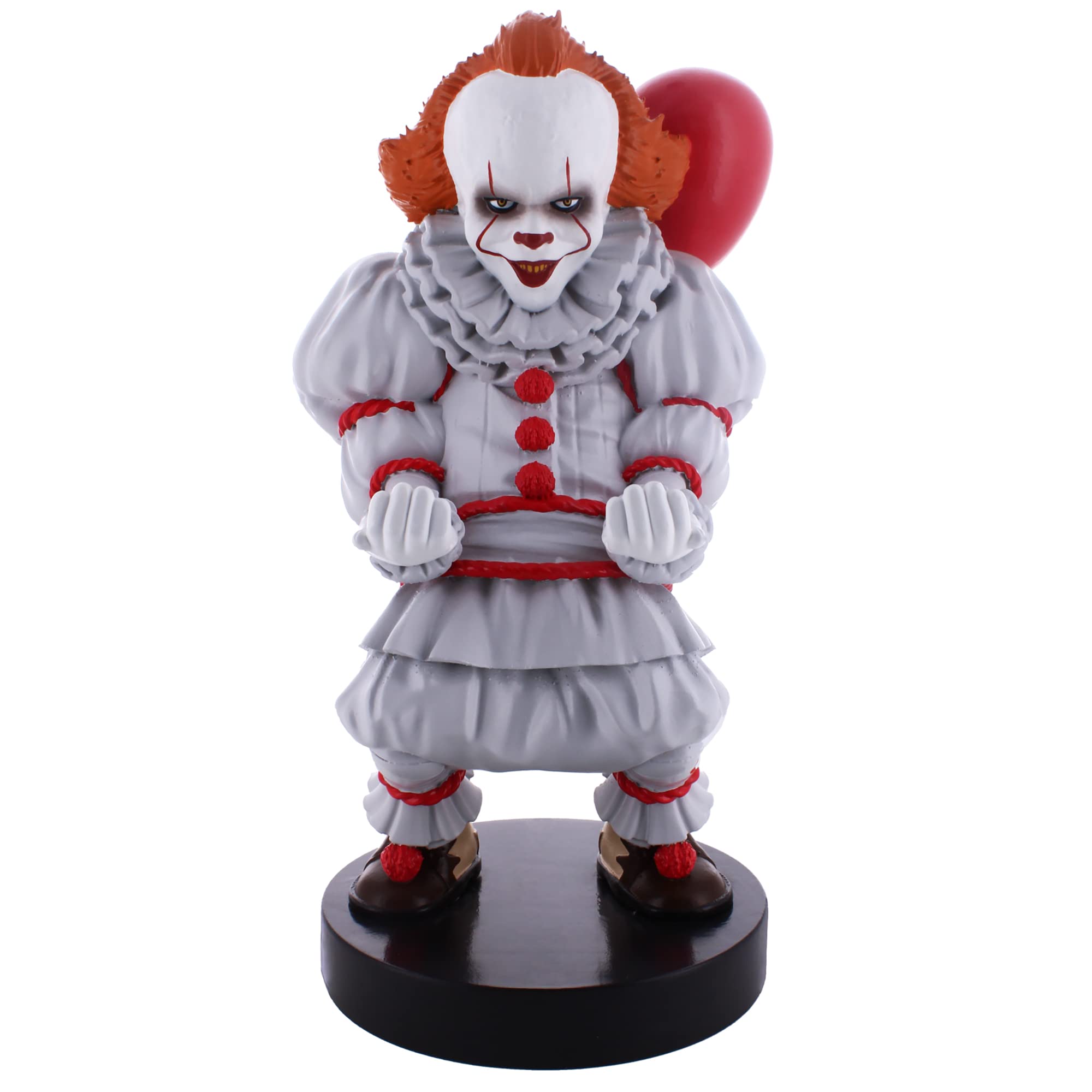 Exquisite Gaming: Warner Bros: Pennywise - Original Mobile Phone & Gaming Controller Holder, Device Stand, Cable Guys, IT Licensed Figure