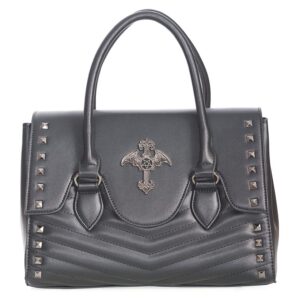 Lost Queen Women's Glow of The Cross Handbag Purse