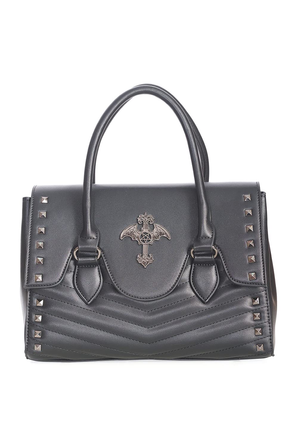 Lost Queen Women's Glow of The Cross Handbag Purse