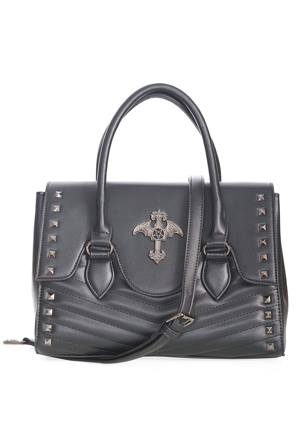 Lost Queen Women's Glow of The Cross Handbag Purse