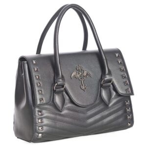 Lost Queen Women's Glow of The Cross Handbag Purse