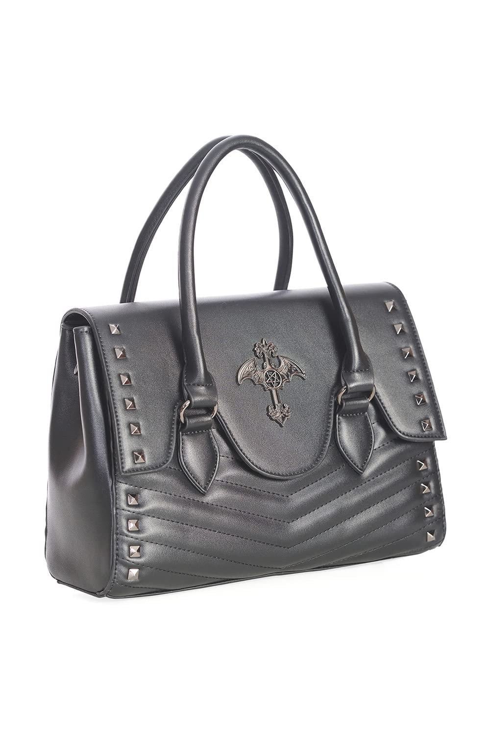 Lost Queen Women's Glow of The Cross Handbag Purse