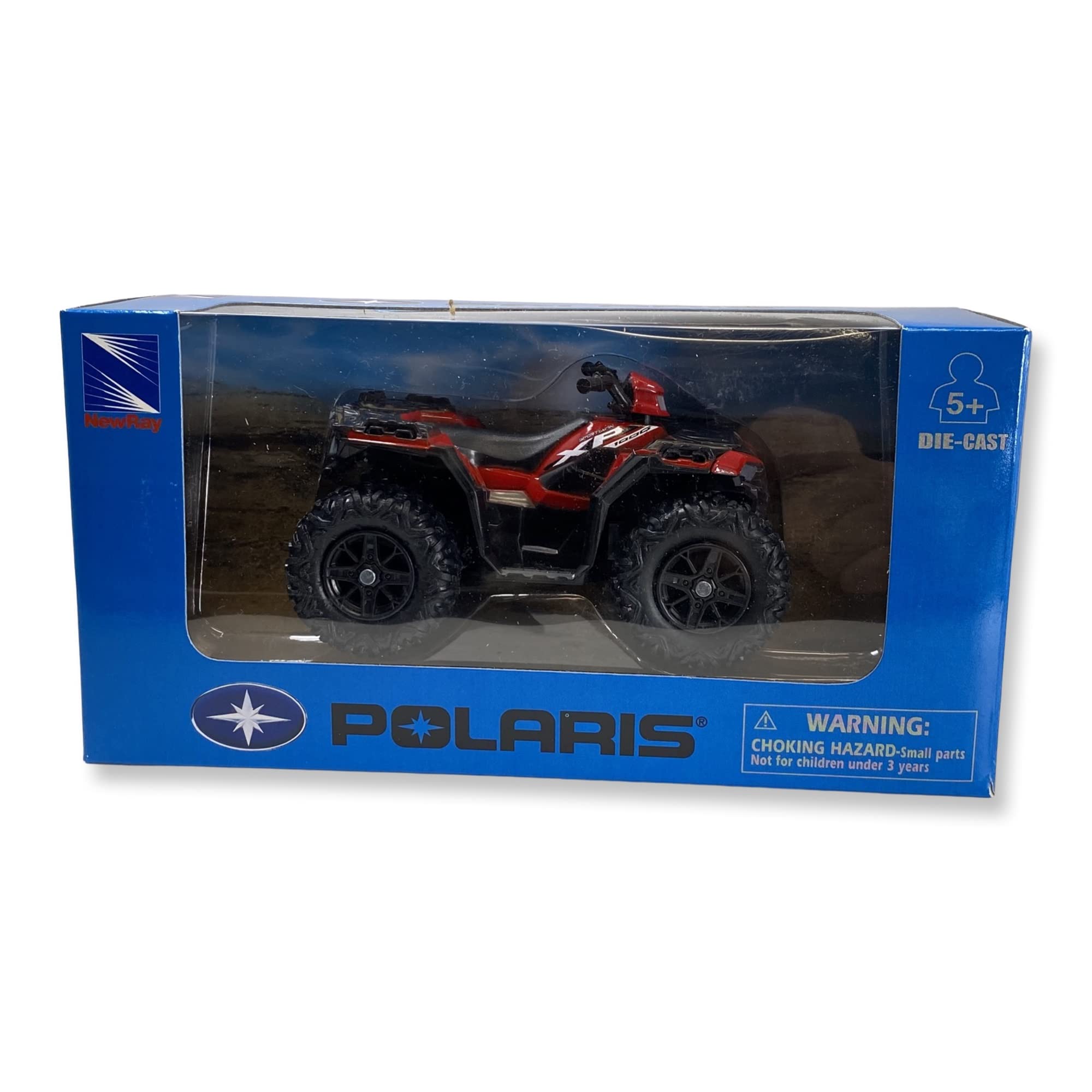 Quad Logic New Die Cast Mini Replica Toy Polaris Sportsman XP 1000 - Officially Licensed