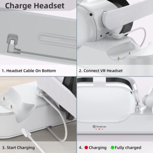 Smatree Charging Dock with Adapter and Elite Strap with 10000mah Battery and Carry Case Combination Set