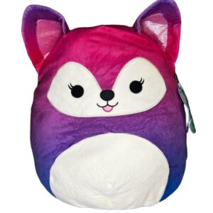 Squishmallows Rare 16-Inch Syana The Fox Plush - Add Syana to Your Squad, Ultrasoft Stuffed Animal Large Plush Toy, Official Kellytoy Plush