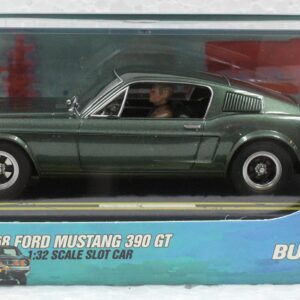 Pioneer P125 1968 Ford Mustang 390 GT Steve McQueen Bullitt 1:32 Slot Car