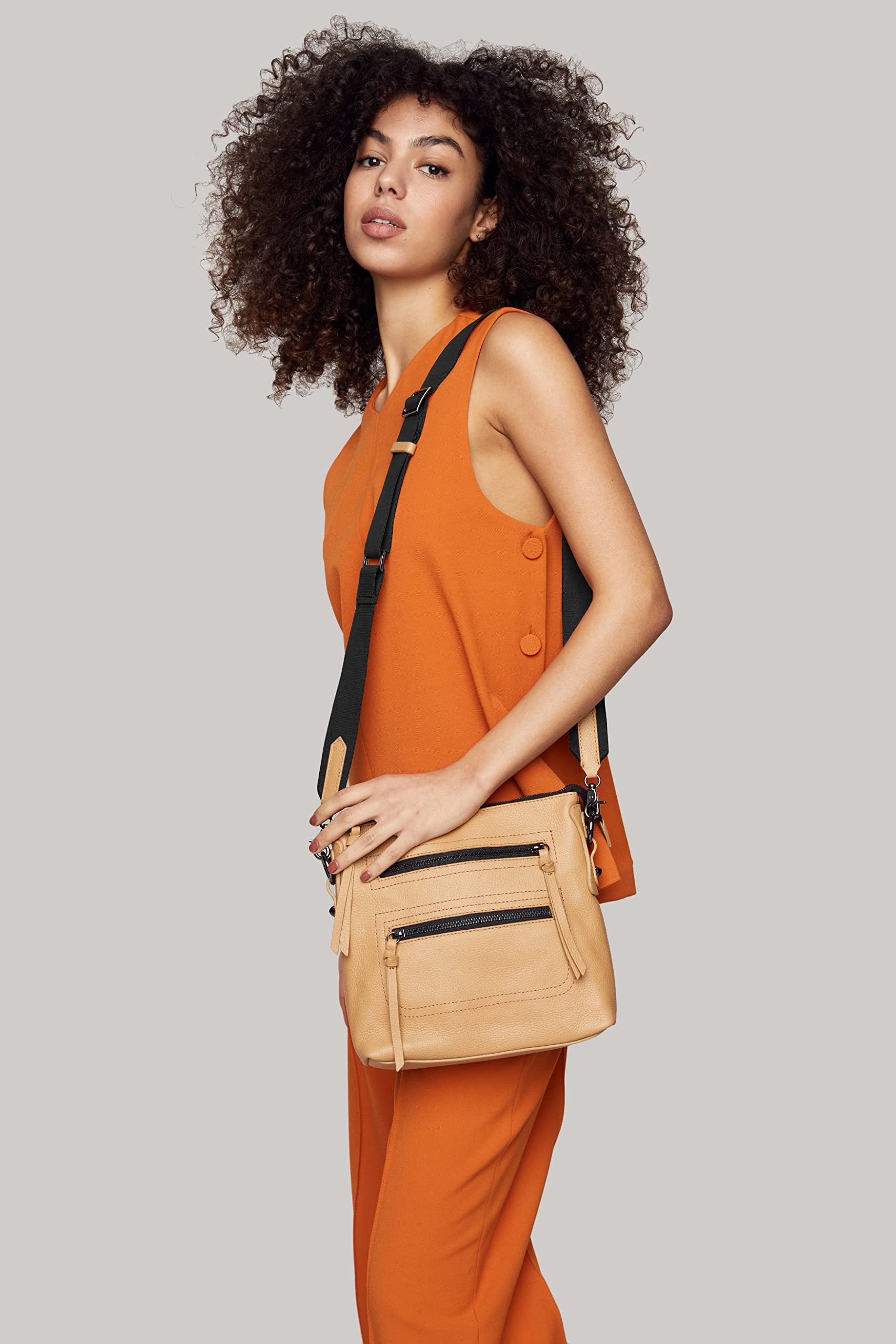 botkier women's Chelsea Travel Crossbody (Camel)