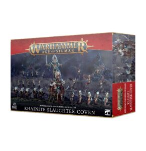 games workshop - warhammer - age of sigmar - battleforce - daughters of khaine: khainite slaughter-coven