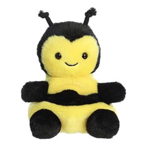 Aurora® Adorable Palm Pals™ Queeny Bee™ Stuffed Animal - Pocket-Sized Play - Collectable Fun - Yellow 5 Inches