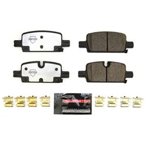 Power Stop Rear Z37-2174 Carbon-Fiber Ceramic Brake Pads Z37 Top Cop