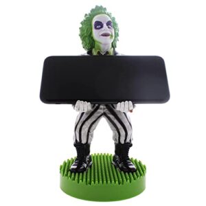 Exquisite Gaming: Warner Bros: Beetlejuice - Original Mobile Phone & Gaming Controller Holder, Device Stand, Cable Guys, Licensed Figure