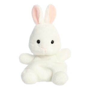 Aurora® Adorable Palm Pals™ Cottontail Bunny Stuffed Animal - Pocket-Sized Play - Collectable Fun - White 5 Inches