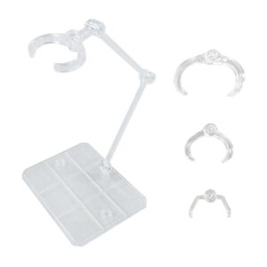 Assembly 1/144 Action Figure Stand,Display Holder Base, Support Stand, for Doll,Models,Figure, Style A