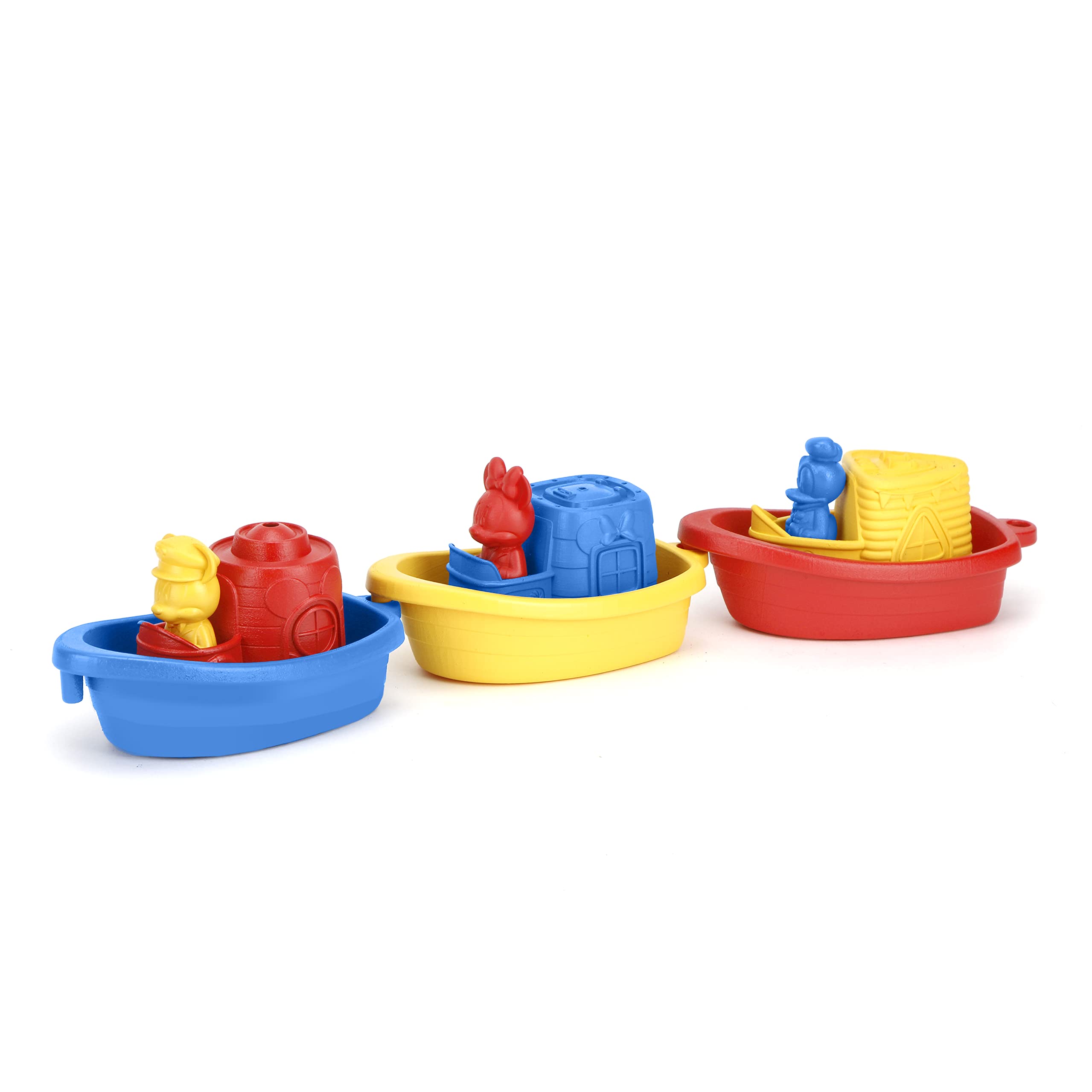 Green Toys Mickey Mouse Linking Boats - CB