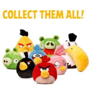 Mighty Mojo Angry Birds - Red - 8 Inch Collectible Plush Doll - Officially Licensed - Super Soft, Cuddly Doll for Kids and Adults - Original Series