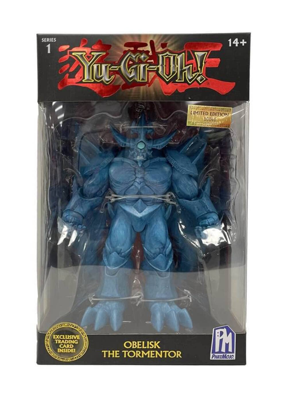 Yu-Gi-Oh! Highly Detailed 7 inch Articulated Action Figure, Limited Edition, Includes Exclusive Trading Card, Obelisk The Tormentor