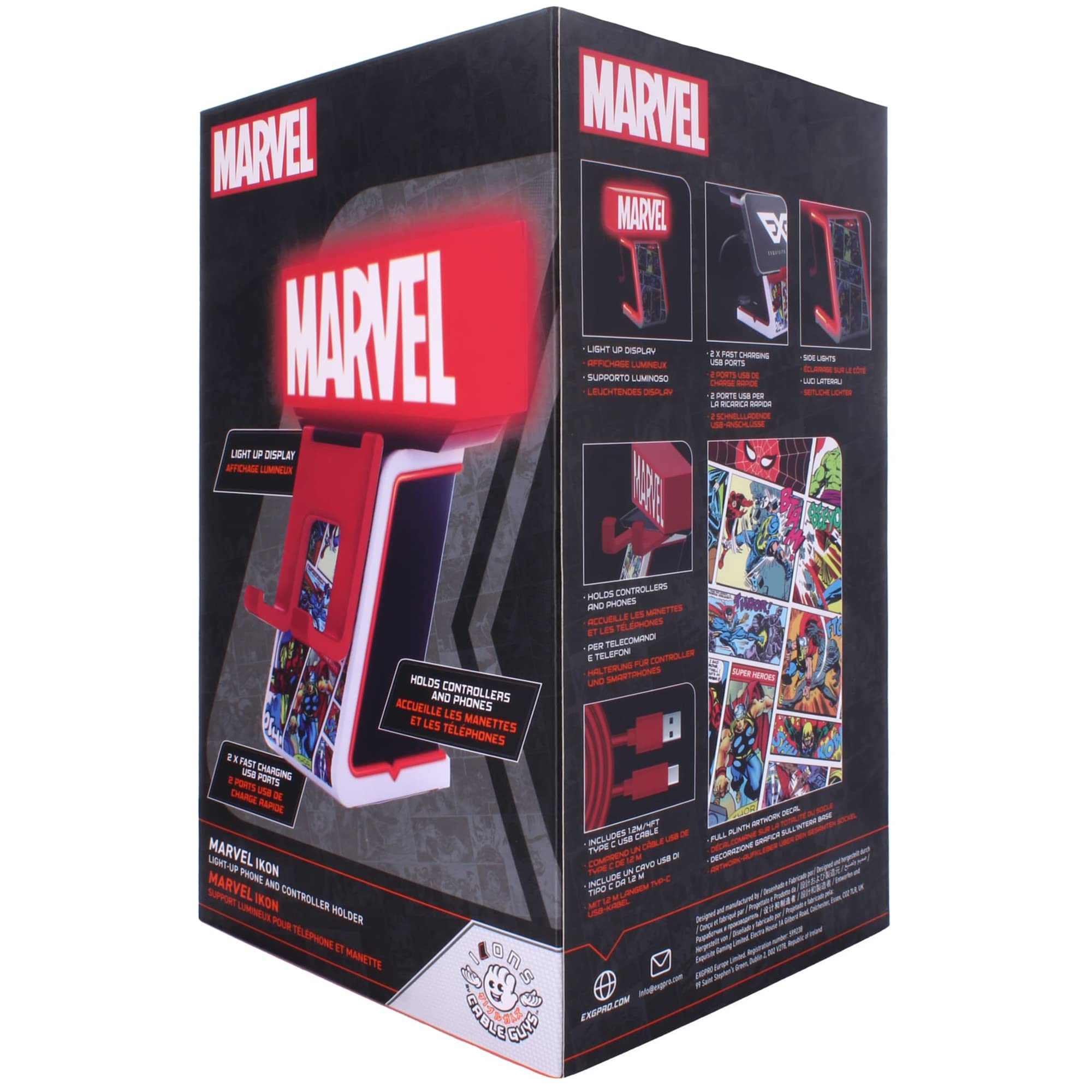 Exquisite Gaming - Marvel Logo Ikon (Net)