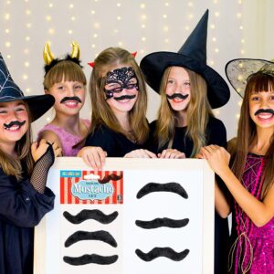 Chochkees Mustache Set, Pretend Play, Dress-Up Costume (6-Pack (Total of 18))