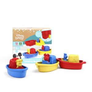 Green Toys Mickey Mouse Linking Boats - CB