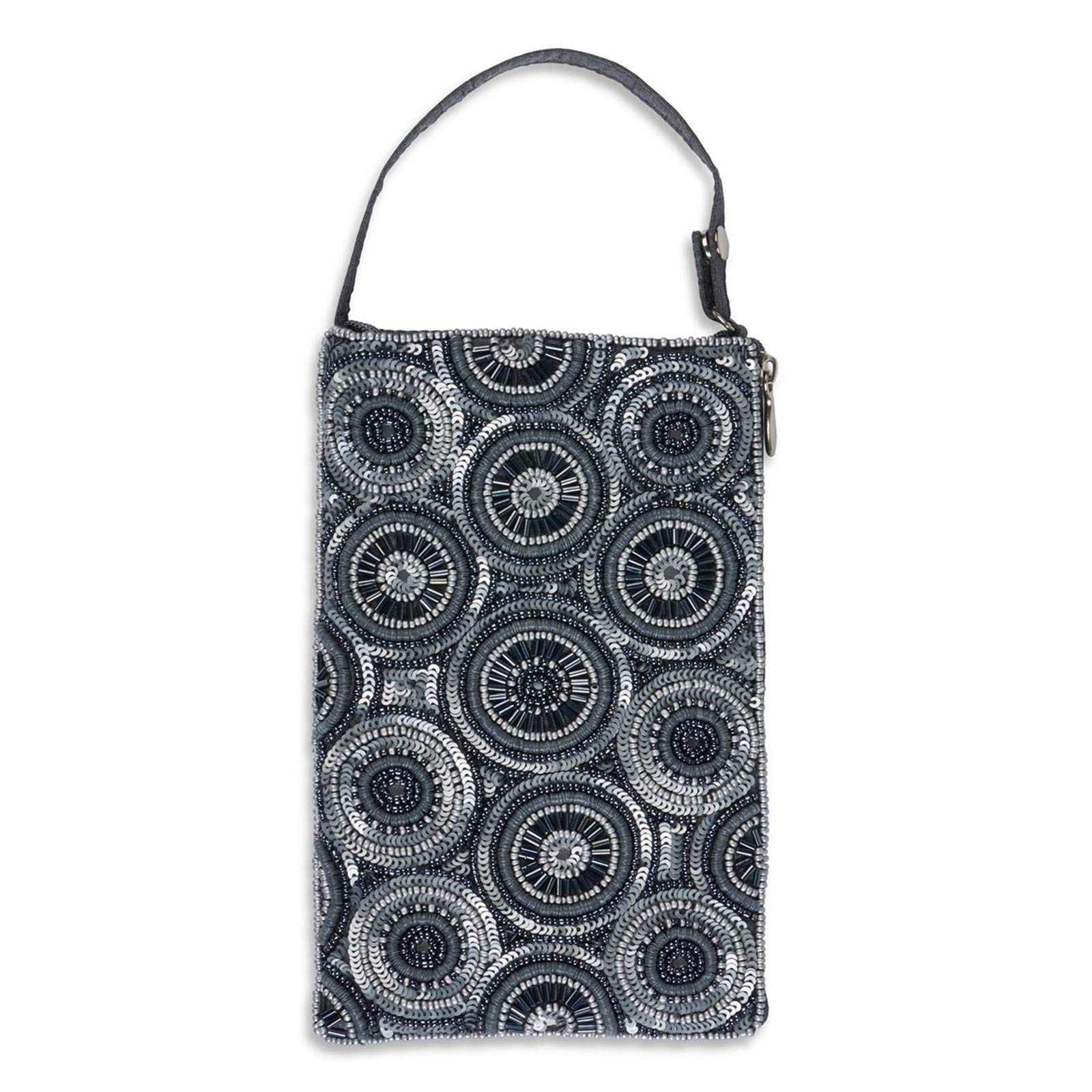 Bamboo Trading Company, Kaleidoscope Silver Club Bag